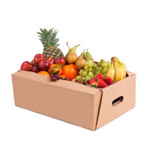 cajas de cartón para transportar fruta
