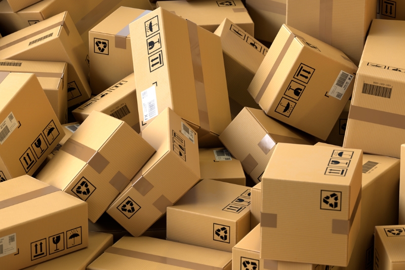 cajas de carton en la logistica